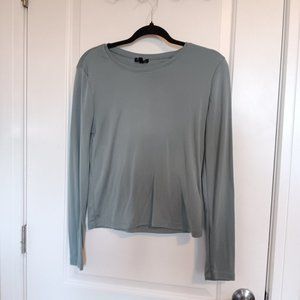 Dynamite Light-Blue Long Sleeve Shirt